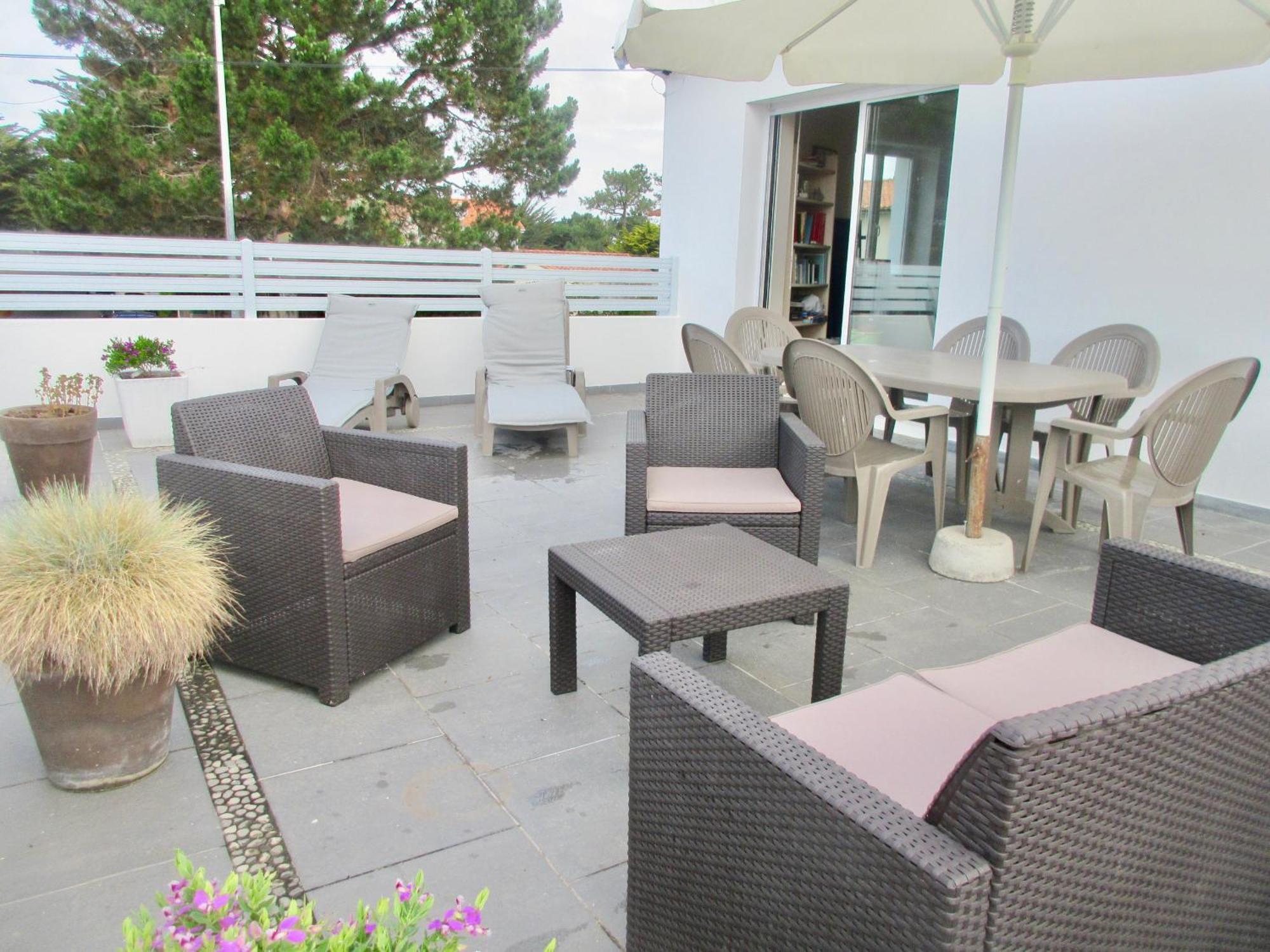 Maison Pour 6 - Jardin Et Terrasse - 300M Plage Brétignolles-sur-Mer Eksteriør billede